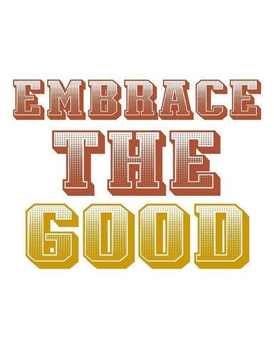 Embrace the Good Black Ornate Wood Framed Art Print with Double Matting by Allen, Kimberly