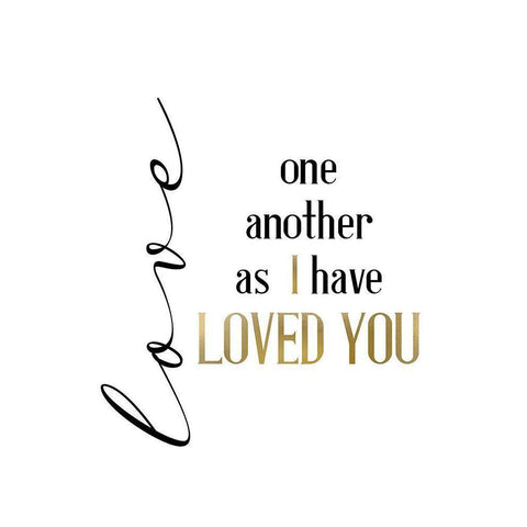 Infinite Love Gold Ornate Wood Framed Art Print with Double Matting by Allen, Kimberly