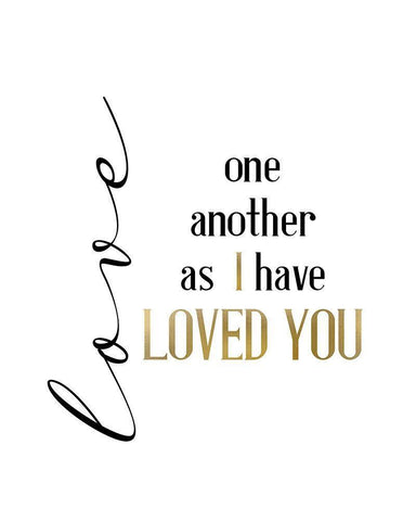 Infinite Love Black Ornate Wood Framed Art Print with Double Matting by Allen, Kimberly