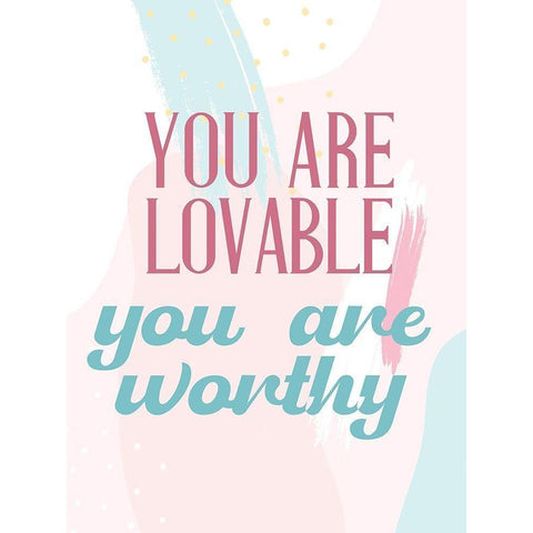 Positive Affirmations 1 Gold Ornate Wood Framed Art Print with Double Matting by Allen, Kimberly