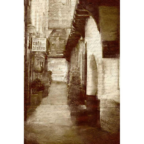 City Light 1 Black Modern Wood Framed Art Print by Allen, Kimberly