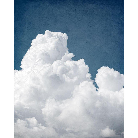 In the Clouds 2 Black Modern Wood Framed Art Print by Allen, Kimberly