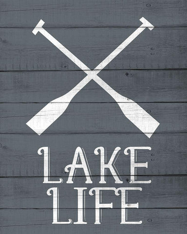 Lake House 5 Black Ornate Wood Framed Art Print with Double Matting by Allen, Kimberly