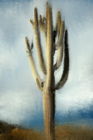 Standing Tall White Modern Wood Framed Art Print with Double Matting by Allen, Kimberly
