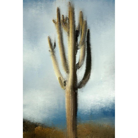 Standing Tall Gold Ornate Wood Framed Art Print with Double Matting by Allen, Kimberly