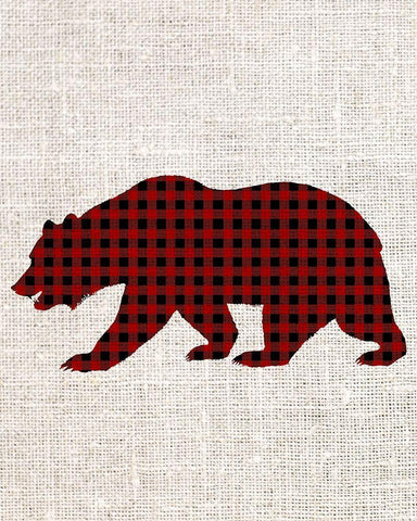 Little Man Plaid 3 Black Ornate Wood Framed Art Print with Double Matting by Allen, Kimberly