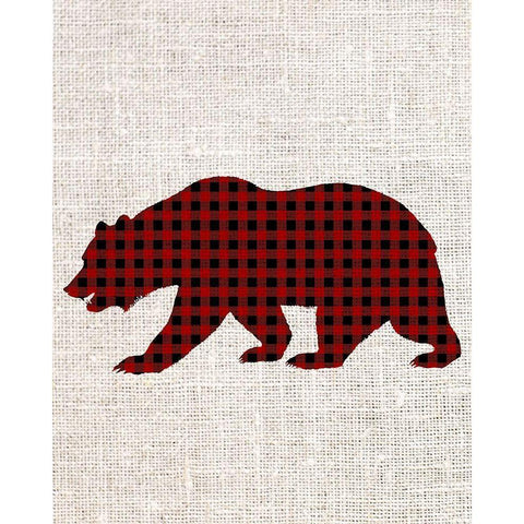 Little Man Plaid 3 White Modern Wood Framed Art Print by Allen, Kimberly