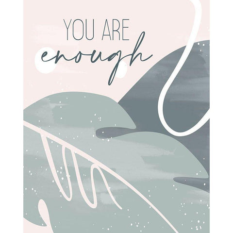 You Are 1 Black Modern Wood Framed Art Print by Allen, Kimberly