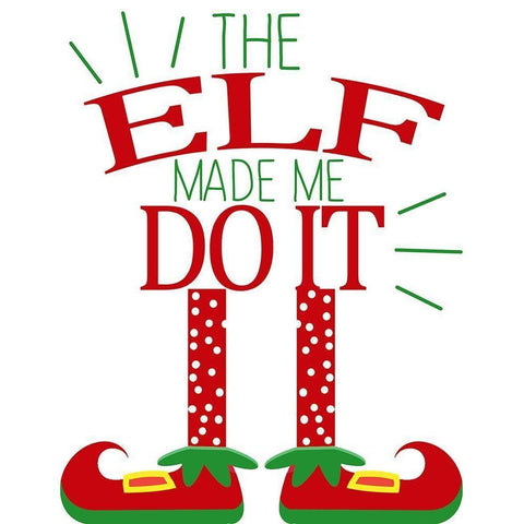 The Elf Gold Ornate Wood Framed Art Print with Double Matting by Allen, Kimberly