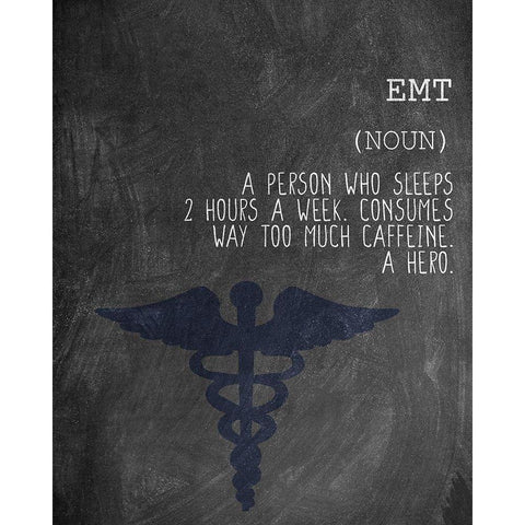 A EMT Black Modern Wood Framed Art Print with Double Matting by Allen, Kimberly