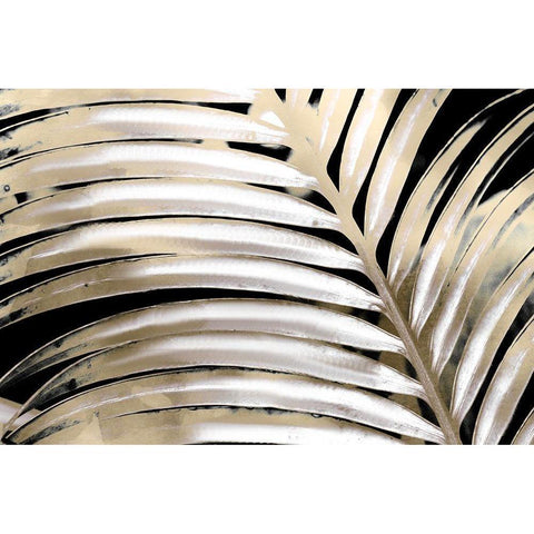 Palm Gild Black Modern Wood Framed Art Print by Allen, Kimberly