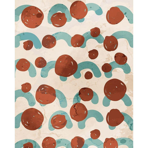 Texture 2 White Modern Wood Framed Art Print by Allen, Kimberly