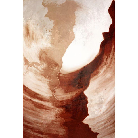 Upward 1 Black Modern Wood Framed Art Print by Allen, Kimberly