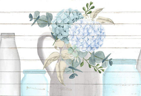 Row of Glass Black Ornate Wood Framed Art Print with Double Matting by Allen, Kimberly