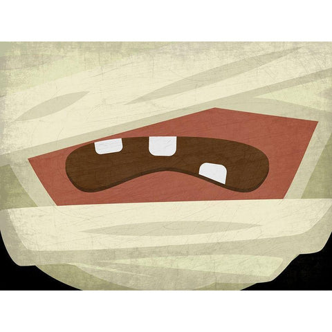 Mummy Black Modern Wood Framed Art Print by Allen, Kimberly