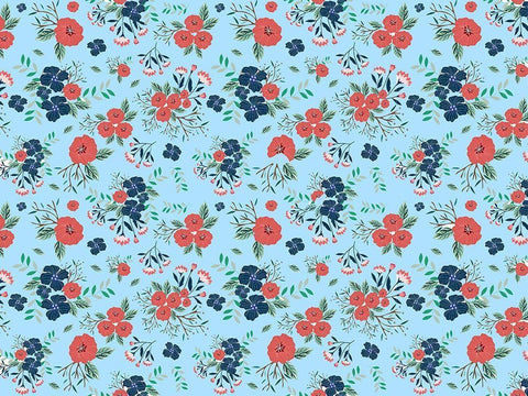 Floral Fun 2 Black Ornate Wood Framed Art Print with Double Matting by Allen, Kimberly