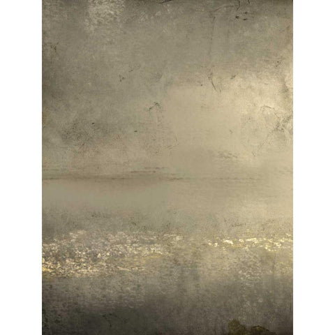 Landscape Layer 1 Black Modern Wood Framed Art Print with Double Matting by Allen, Kimberly