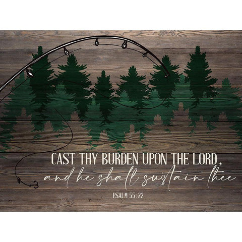 Cast Gold Ornate Wood Framed Art Print with Double Matting by Allen, Kimberly