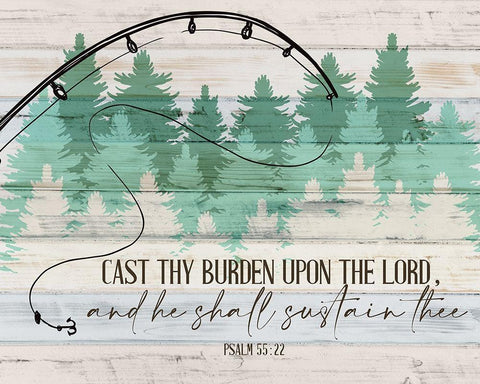 Cast White Modern Wood Framed Art Print with Double Matting by Allen, Kimberly