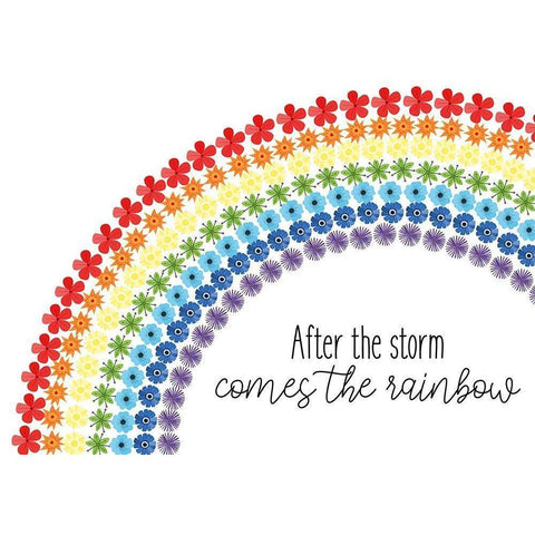 After the Storm Black Modern Wood Framed Art Print by Allen, Kimberly