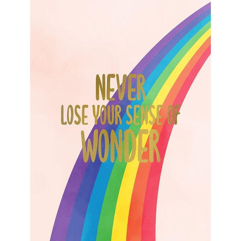 Never Loose V3 Gold Ornate Wood Framed Art Print with Double Matting by Allen, Kimberly