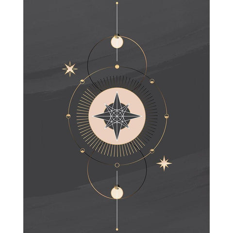 Tarot 2 Gold Ornate Wood Framed Art Print with Double Matting by Allen, Kimberly