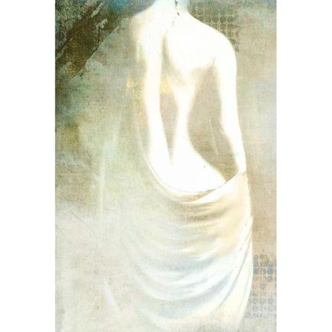 Ageless Black Modern Wood Framed Art Print by Allen, Kimberly