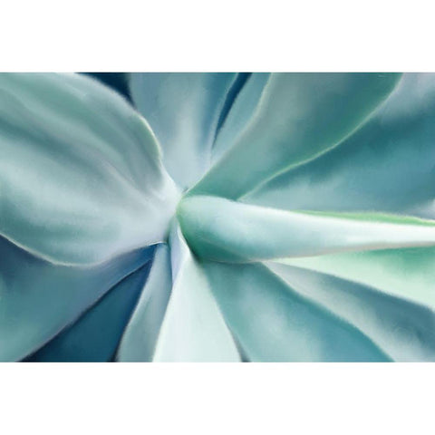 Agave Gold Ornate Wood Framed Art Print with Double Matting by Allen, Kimberly