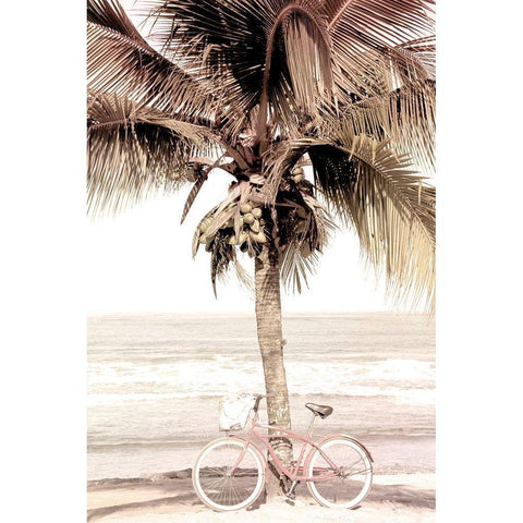 Beach Ride Black Modern Wood Framed Art Print by Allen, Kimberly