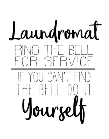 The Laundry 6 Black Ornate Wood Framed Art Print with Double Matting by Allen, Kimberly