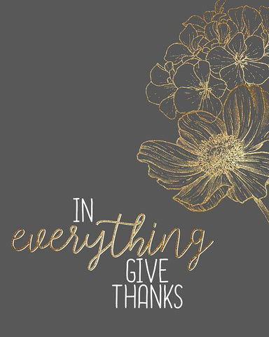 In Everything White Modern Wood Framed Art Print with Double Matting by Allen, Kimberly