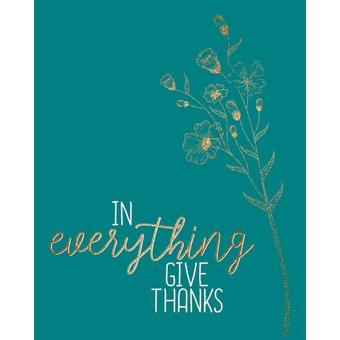 In Everything V2 Gold Ornate Wood Framed Art Print with Double Matting by Allen, Kimberly