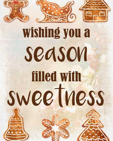 Wishing You Black Ornate Wood Framed Art Print with Double Matting by Allen, Kimberly