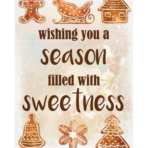 Wishing You Black Modern Wood Framed Art Print by Allen, Kimberly