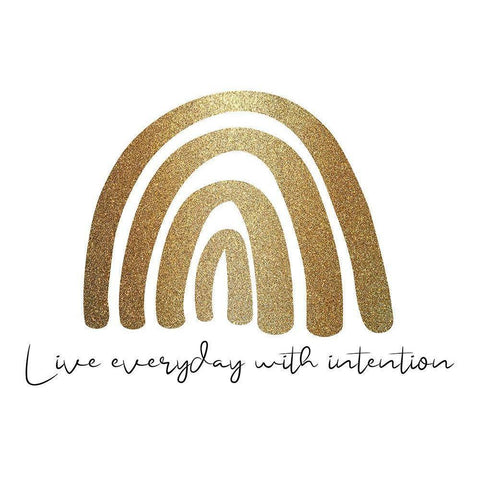 Live Everyday Black Modern Wood Framed Art Print by Allen, Kimberly