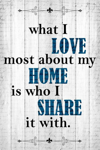 Every Love 1 White Modern Wood Framed Art Print with Double Matting by Allen, Kimberly