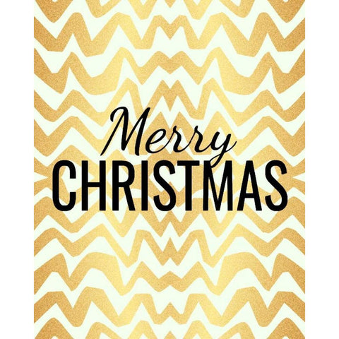 Merry Christmas White Modern Wood Framed Art Print by Allen, Kimberly