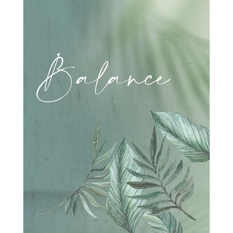 Balance Black Modern Wood Framed Art Print by Allen, Kimberly