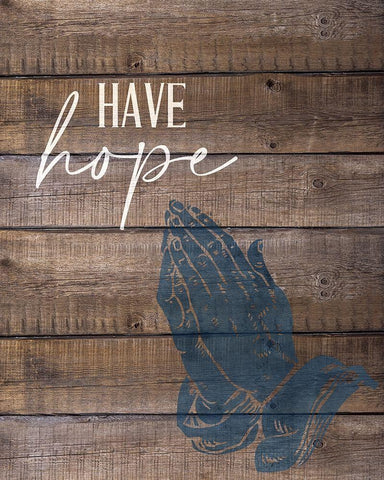 Have Faith 2 Black Ornate Wood Framed Art Print with Double Matting by Allen, Kimberly