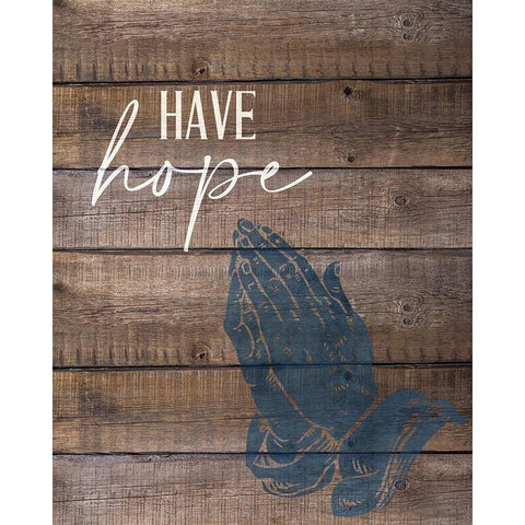 Have Faith 2 Black Modern Wood Framed Art Print with Double Matting by Allen, Kimberly
