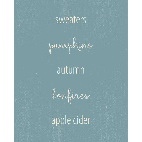 Sweaters 1 White Modern Wood Framed Art Print by Allen, Kimberly