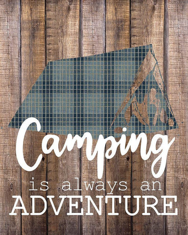 Explore Woods 1 Black Ornate Wood Framed Art Print with Double Matting by Allen, Kimberly