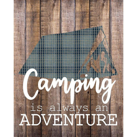 Explore Woods 1 Black Modern Wood Framed Art Print with Double Matting by Allen, Kimberly