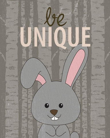 Be Unique Black Ornate Wood Framed Art Print with Double Matting by Allen, Kimberly