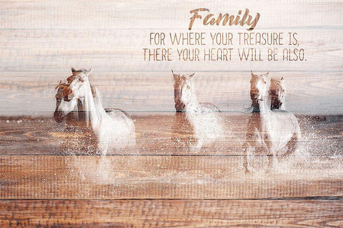 Your Heart White Modern Wood Framed Art Print with Double Matting by Allen, Kimberly