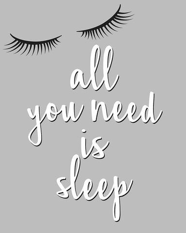 All You Need Black Ornate Wood Framed Art Print with Double Matting by Allen, Kimberly