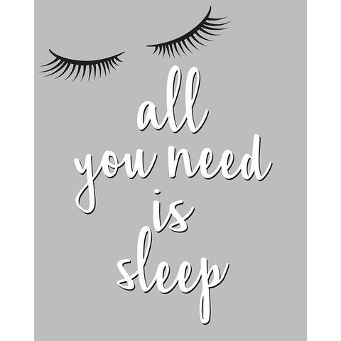All You Need Black Modern Wood Framed Art Print by Allen, Kimberly
