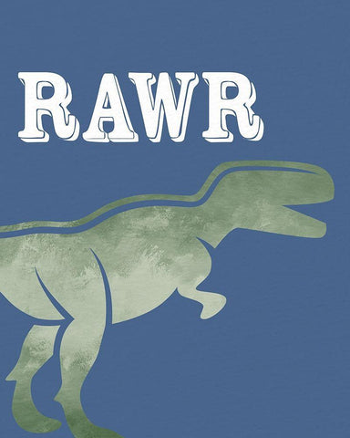 Stomp 2 White Modern Wood Framed Art Print with Double Matting by Allen, Kimberly