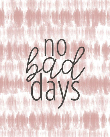 No Bad Days Black Ornate Wood Framed Art Print with Double Matting by Allen, Kimberly