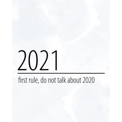 First Rule White Modern Wood Framed Art Print by Allen, Kimberly